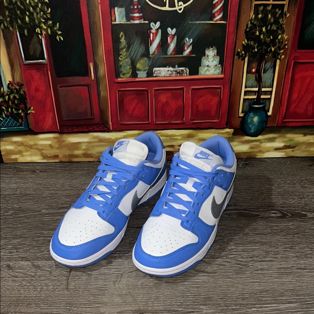 Nike Dunk Low Next Nature in Royal/Pulse/White/Metallic Silver